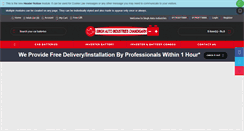Desktop Screenshot of chandigarhbatteries.com